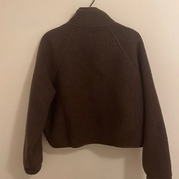 Aritzia brown fleece size M - Picture 2 of 4